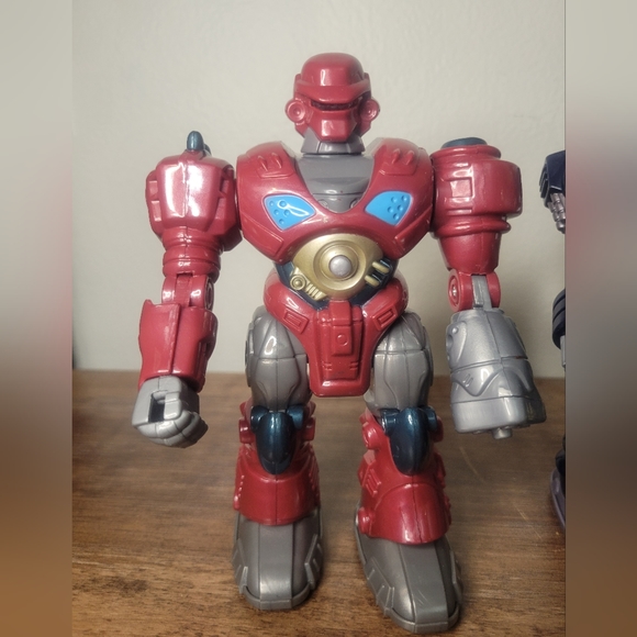 Set of 2 Cybotronix MARS Motorized Attack Robo Squad Walking Robot XSS euc - Picture 4 of 9